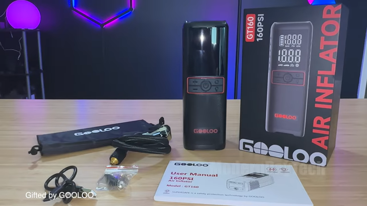 GOOLOO Portable Tire Inflator Review — photo 2