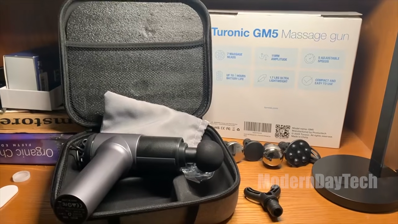 Turonic Professional Handheld Massage Gun Review — photo 1