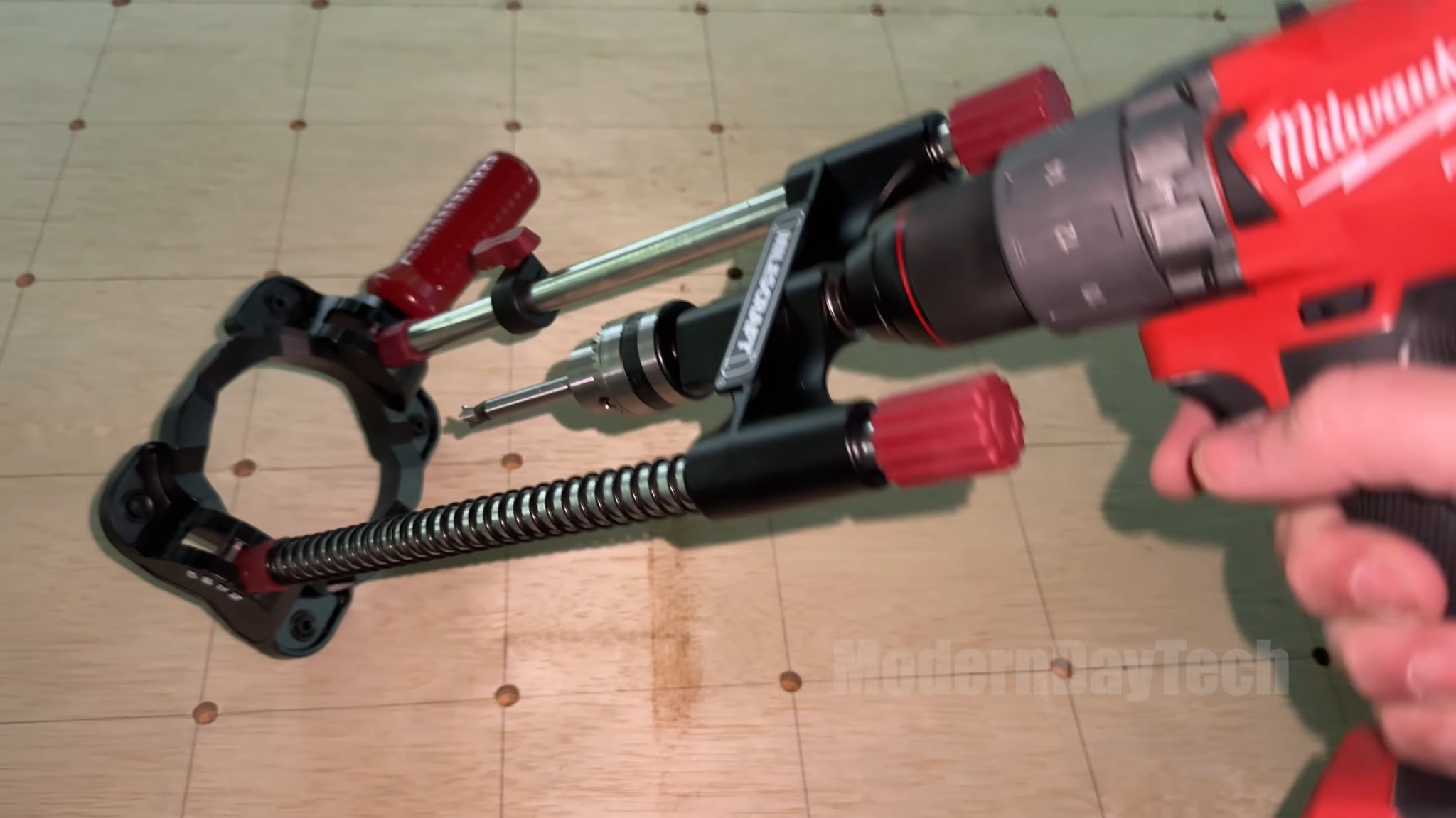 Milescraft DrillMate Portable Drill Guide Adjustable Precision Drilling Jig Review — photo 3